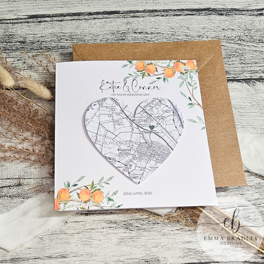 Italy Orangery Heart Location Map