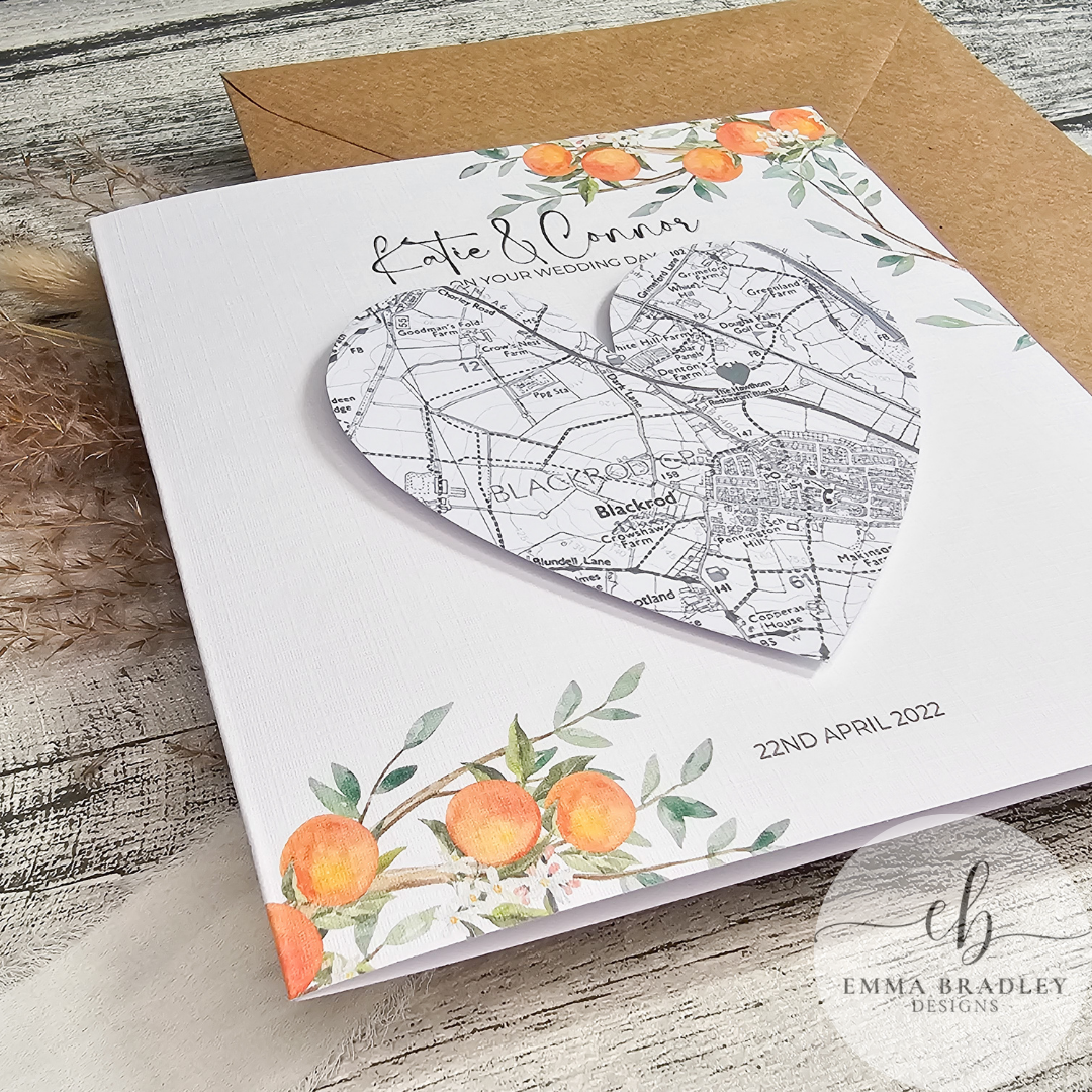 Italy Orangery Heart Location Map