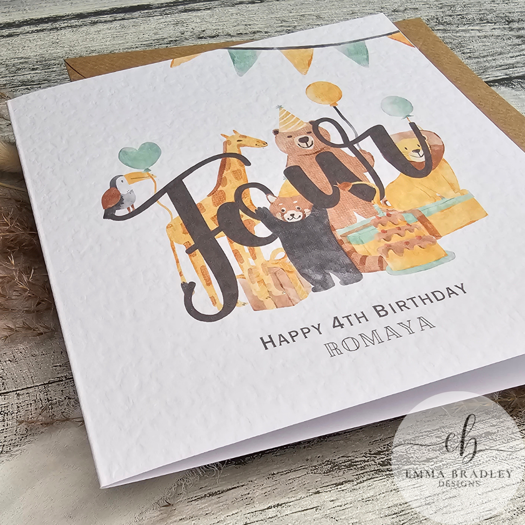 Safari Animal Birthday