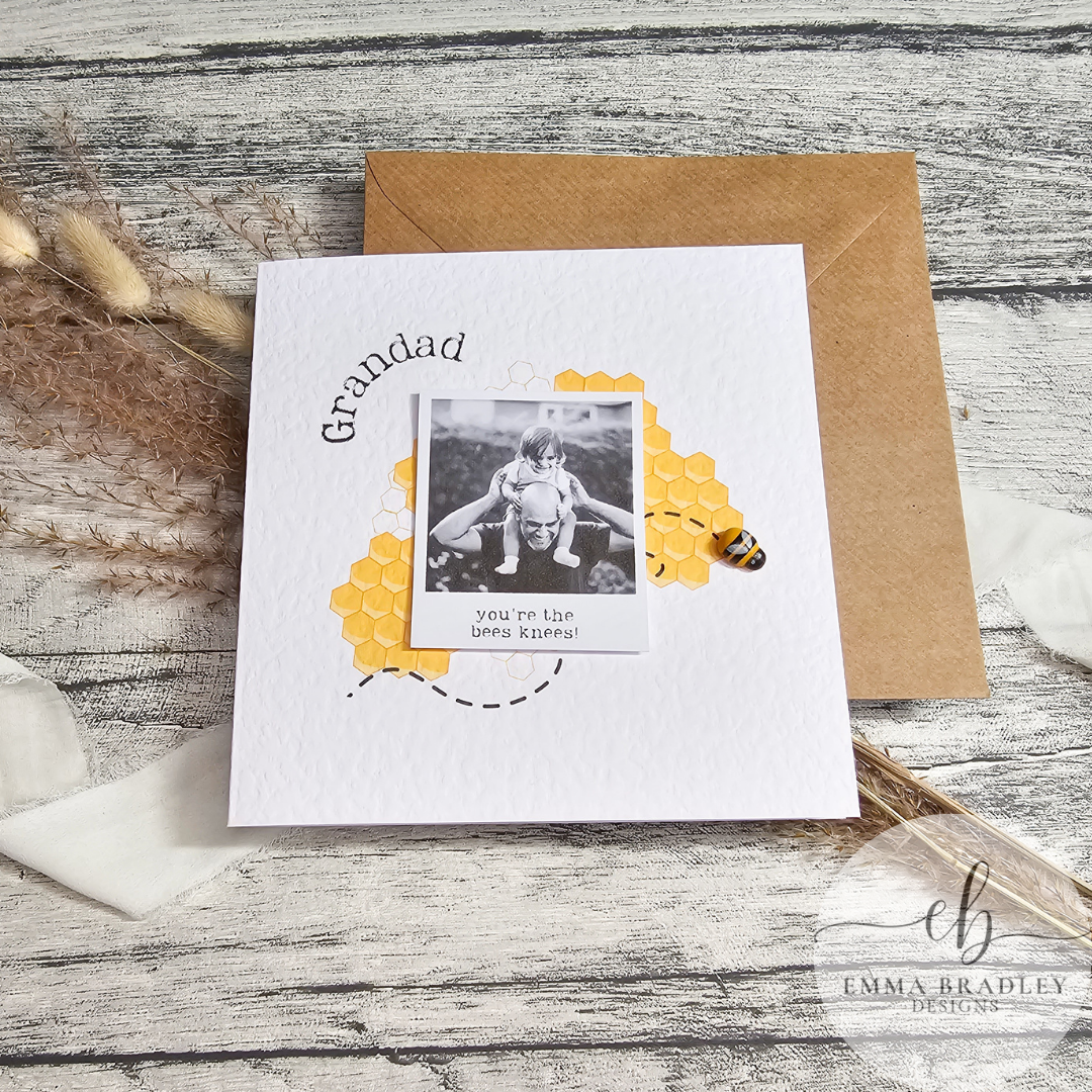 3D Polaroid Photo 'You Are The Bees Knees' Birthday