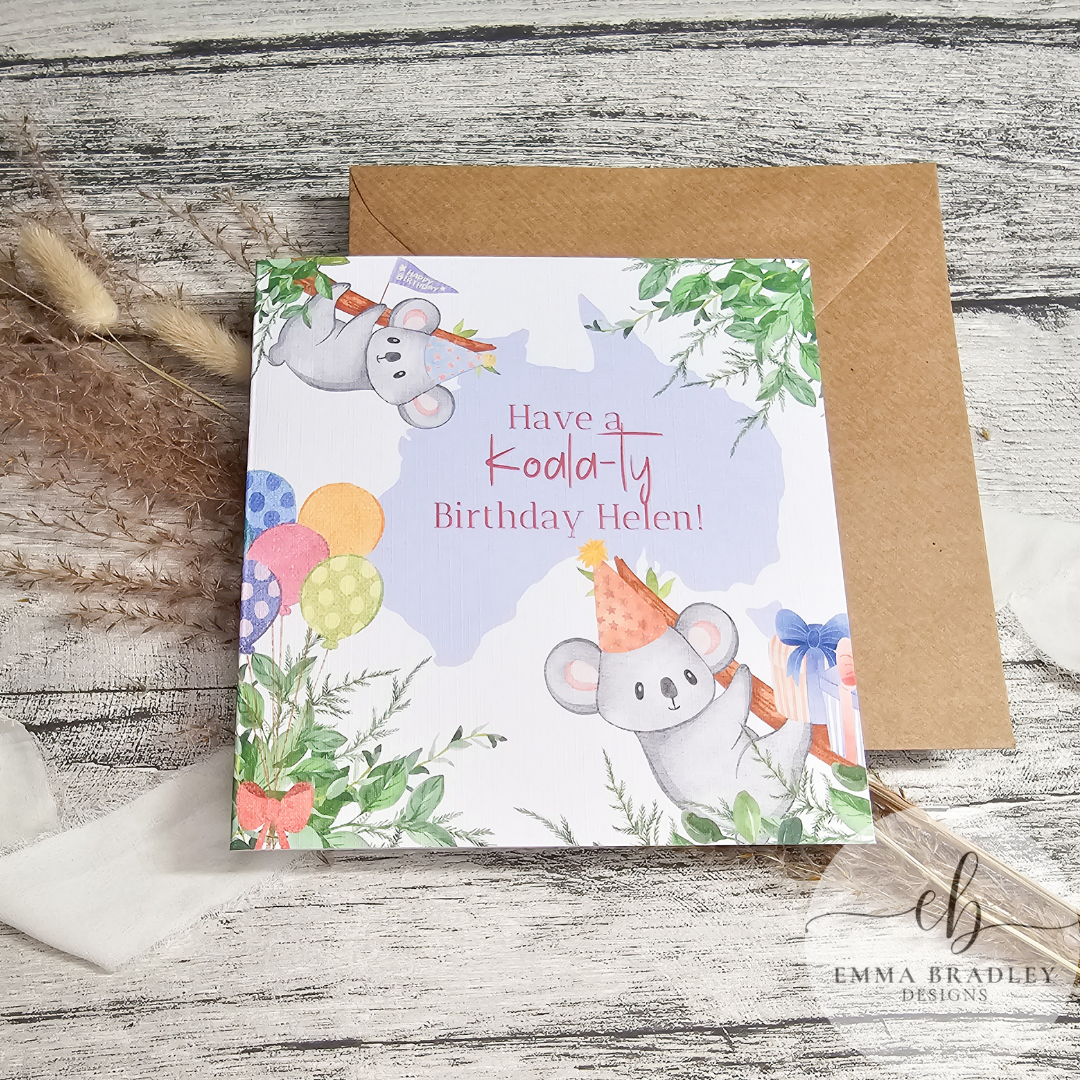 Australian Koala Bear Birthday
